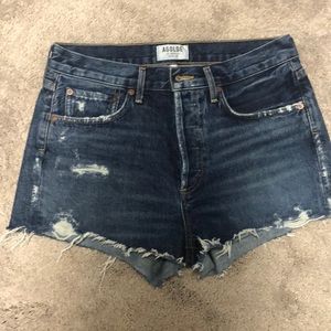 Agolde parker shorts like new